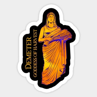 Goddess of harvest - Demeter Sticker